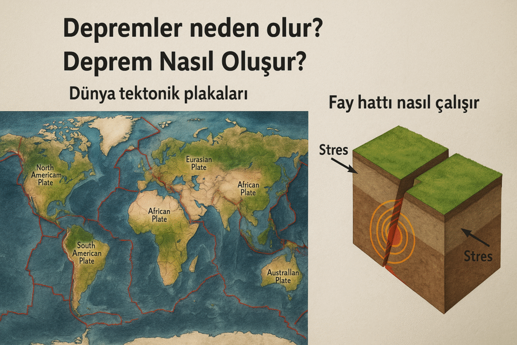 Depremler neden olur? Deprem Nasıl Oluşur?