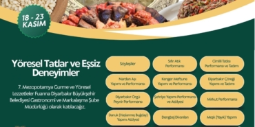 Dbb Mezopotamya Gurme Fuarında Diyarbakır Mutfağını Tanıtacak