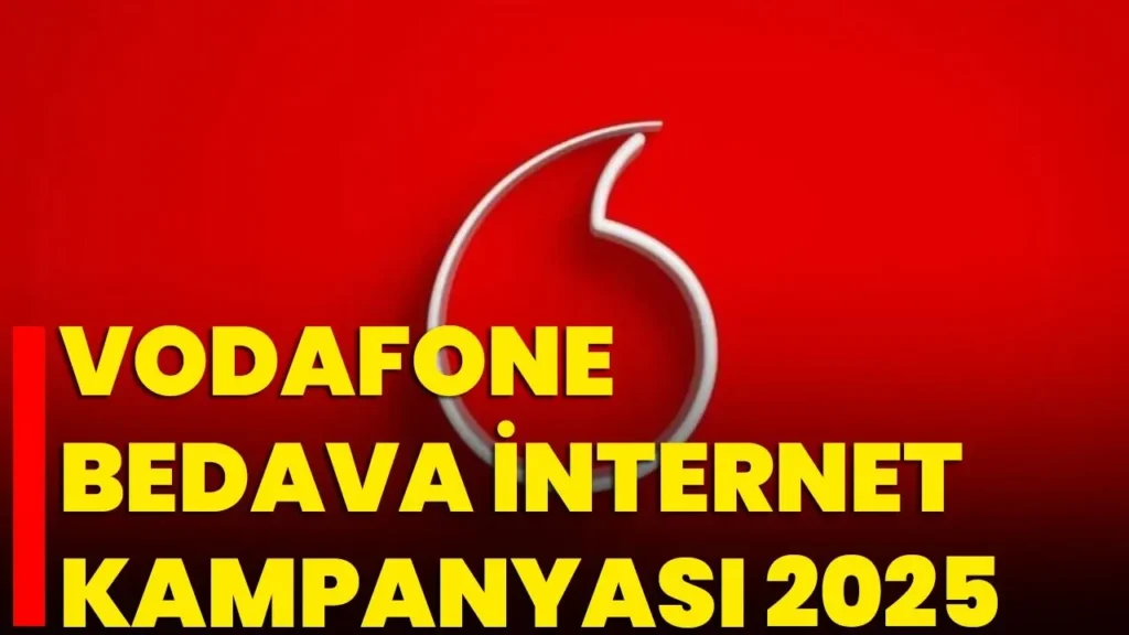 Vodafone Bedava 10GB İnternet Kazanma 2025