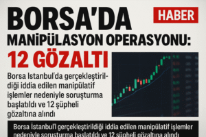 Borsa İstanbul’da Manipülasyon Operasyonu: 12 Gözaltı!
