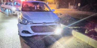 Atv Aracı İle Otomobil Çarpıştı: 1 Yaralı