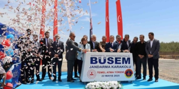 Büsem Jandarma Karakol Binasının Temeli Atıldı