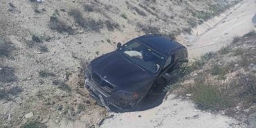 Darende’de Araç Yol Kenarına Devrildi: 1 Yaralı