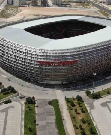 Gaziantep Stadyumu Dev Finale Hazırlanıyor