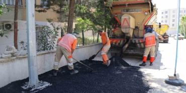 Paşabağı Mahallesine Sıcak Asfalt Çalışması