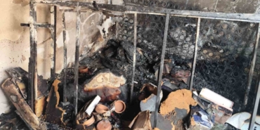 Yangında Çakmak Doldurma Tüpleri Patladı: 1 Yaralı