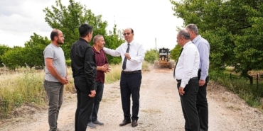 Yeşilyurt Belediyesi Kırsal Yollar İçin Seferberlik Başlattı