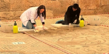 ‘cennet Bahçesi’ Mozaiğinde Restorasyon Ve Konservasyon Başladı
