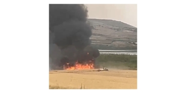 50 Dönüm Arazi Kül Oldu