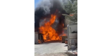 Adıyaman Organize Sanayi Bölgesi’nde Fabrika Yangını