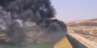 Barajdan Yükselen Dumanlar Paniğe Neden Oldu