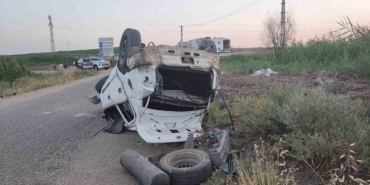 Diyarbakır’da Otomobil Devrildi: 1 Ölü, 4 Yaralı