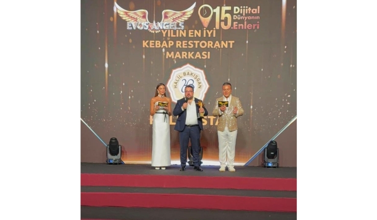 Gaziantepli Halil Bakışgan Restauranta Ödül