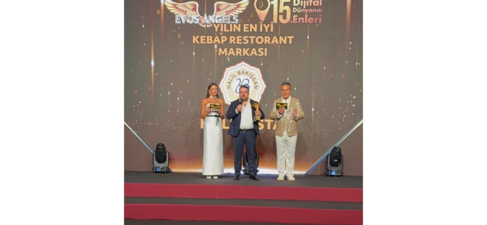 Gaziantepli Halil Bakışgan Restauranta Ödül
