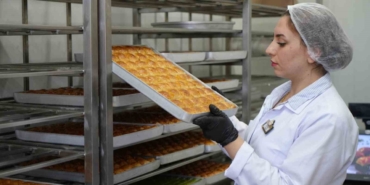 Gaziantep’te Baklavacıların Bayram Mesaisi Başladı