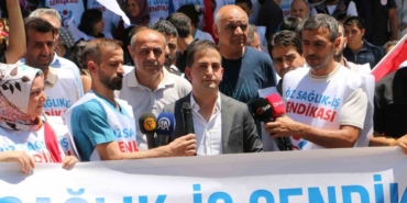 Hak-iş Ve Öz Sağlık İş Başkanı Aküzüm. "beklentimiz, Çalışanı Merkeze