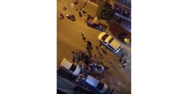 Kahta’da Taşlı Sopalı Kavga Kamerada: 10 Yaralı