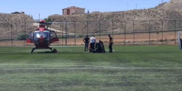 Kalp Krizi Geçiren Hasta Hava Ambulansı İle Malatya’ya Sevk Edildi