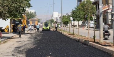 Karapınar Caddesinde Asfalt Dökümüne Başlandı