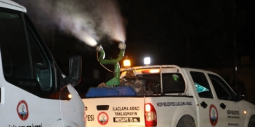 Nizip Belediyesi, Sinek, Sivrisinek Ve Haşere Sorununa Karşı İlaçlama Yaptı