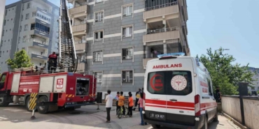 Siverek’te Aparman Yangını Korkuttu