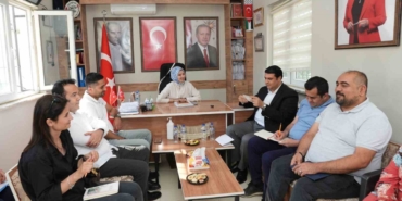 Yılmaz’dan Çamlıtepe Ve Gaziler Mahallelerine Ziyaret