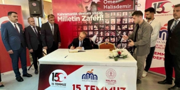 15 Temmuz Temalı Sergi Ve Anı Defteri İlgi Gördü