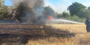 Balya Makinesinden Çıkan Kıvılcım 200 Dönümü Yaktı