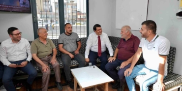 Başkan Yılmaz’dan Taksici Esnafına Ziyaret