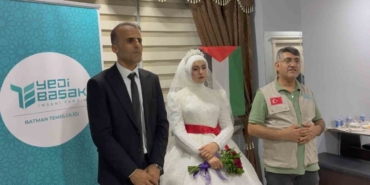 Batmanlı Genç Çift, Düğün Sofrasını Gazze İle Paylaştı