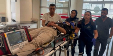 Devrilen Motosikletin Sürücüsü Ağır Yaralandı