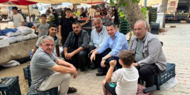 Esnaf Başkan Olgun, Pazarcı Esnafıyla Bir Araya Geldi