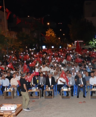 Kahta'da 15 Temmuz Milli Birlik ve Demokrasi Günü anıldı