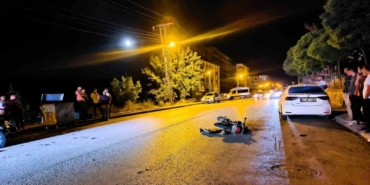Otomobil Ve Motosiklet Çarpıştı: 1 Ölü