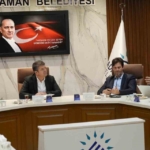 Adıyaman Belediyesi İle Afd Yetkilileri Toplantıda Bir Araya Geldi