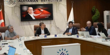 Adıyaman Belediyesi İle Afd Yetkilileri Toplantıda Bir Araya Geldi