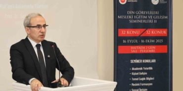 Din Görevlileri Mesleki Eğitim Ve Gelişim Seminerleri 2 Başladı