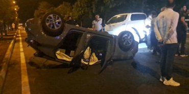 Diyarbakır’da Otomobil Takla Attı: 3 Yaralı