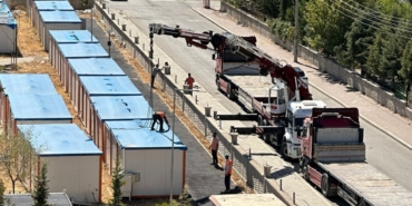 Haber Sonrası Konteynerler Alınmaya Başlandı