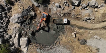 Hazro’daki Gölet Onarıldı