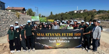 Malatya’nın Fethi’nin 924. Yılında Bin 101 Fidan Toprakla Buluştu