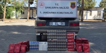 Otomobilden Kaçak Sigara Çıktı