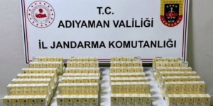 Adıyaman’da 530 Paket Kaçak Sigara Ele Geçirildi