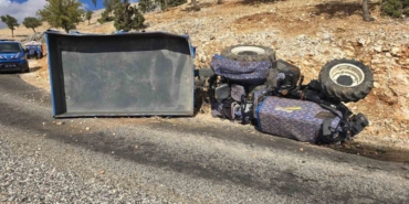 Adıyaman’da Traktör Devrildi: 2 Yaralı