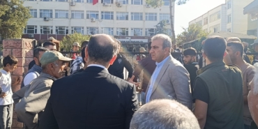 Kaymakamlık Önünde Cenaze Eylemi