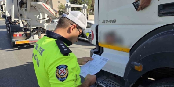 Malatya’da Hafriyat Kamyonlarına Sıkı Denetim