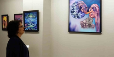 Ressam Yüksel Sanko Sanat Galerisi’nde Sergi Açtı