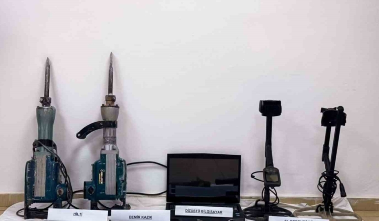 Adıyaman’da Kaçak Kazı Operasyonu: 3 Gözaltı