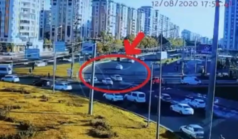 Diyarbakır’da Trafik Kuralı İhlalleri Kameralara Böyle Yansıdı
