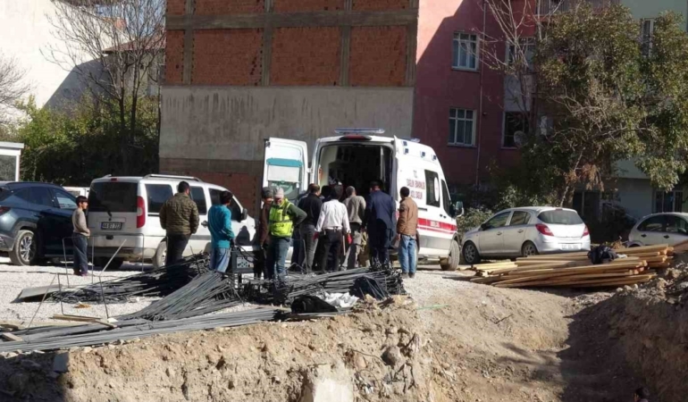 Malatya’da Şantiyede İş Kazası: 1 Yaralı